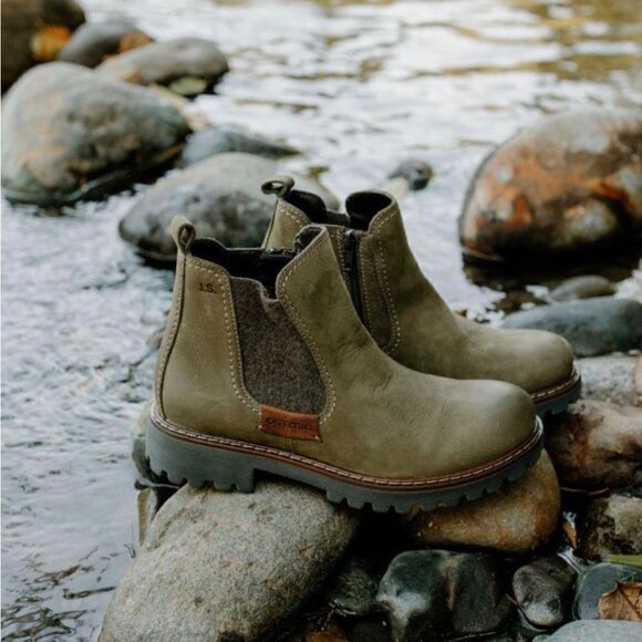 Josef Seibel  Marta 03 Chelsea Boot Olive Green boots size  5.5 (36) - Picture 2 of 12